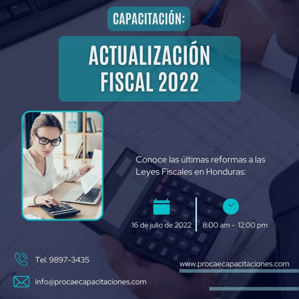 Actualización Fiscal – Procae