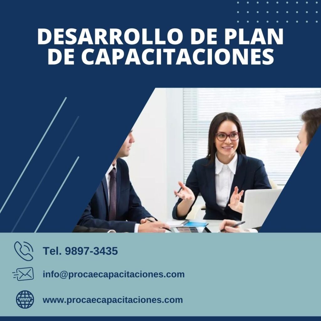 Procae Capacitación: Desarrollo de plan de capacitaciones